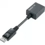 Techly DisplayPort DP to VGA adapter M F IADAP DSP-250, 0,07 m, DisplayPort, 2 x VGA (D-Sub), Isane, Emane, 1920 x 1200 pikslit