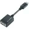 Techly DisplayPort DP to VGA adapter M F IADAP DSP-250, 0,07 m, DisplayPort, 2 x VGA (D-Sub), Isane, Emane, 1920 x 1200 pikslit
