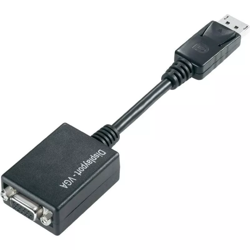 Techly DisplayPort DP to VGA adapter M F IADAP DSP-250, 0,07 m, DisplayPort, 2 x VGA (D-Sub), Isane, Emane, 1920 x 1200 pikslit