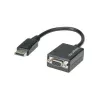 Techly DisplayPort DP to VGA adapter M F IADAP DSP-250, 0,07 m, DisplayPort, 2 x VGA (D-Sub), Isane, Emane, 1920 x 1200 pikslit
