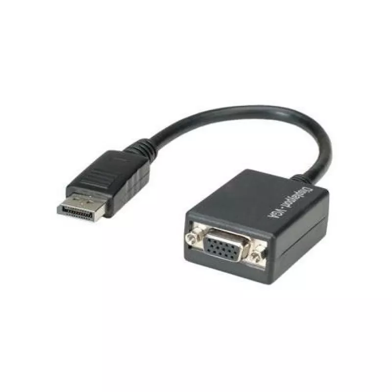 Techly DisplayPort DP to VGA adapter M F IADAP DSP-250, 0,07 m, DisplayPort, 2 x VGA (D-Sub), Isane, Emane, 1920 x 1200 pikslit