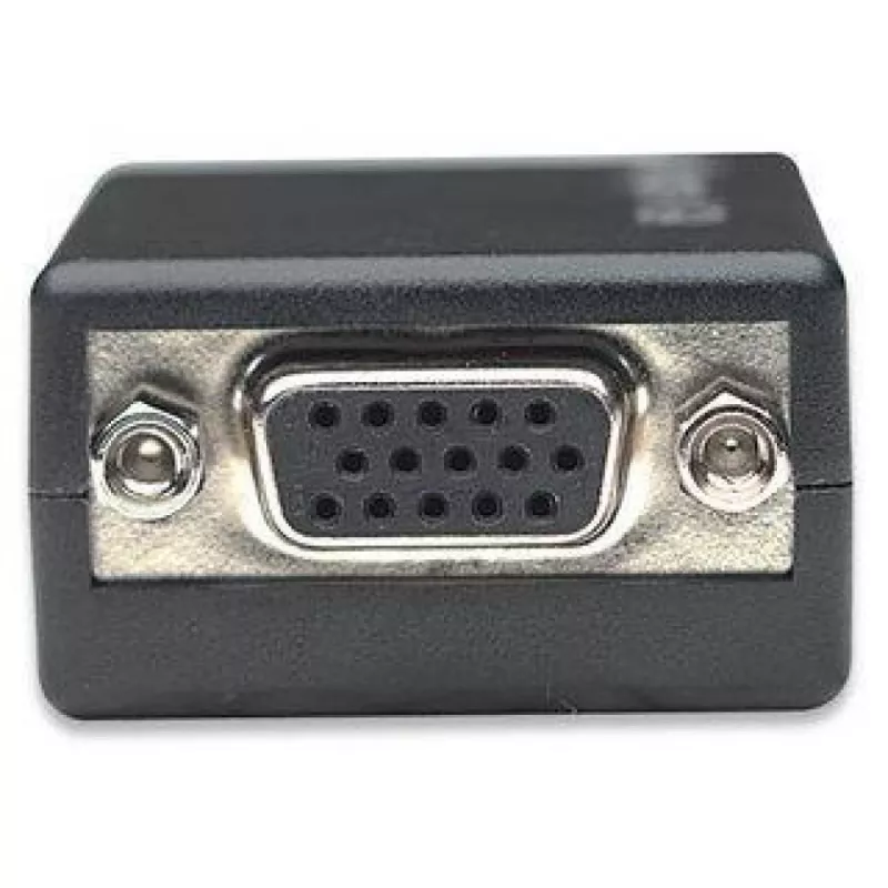 Techly DisplayPort DP to VGA adapter M F IADAP DSP-250, 0,07 m, DisplayPort, 2 x VGA (D-Sub), Isane, Emane, 1920 x 1200 pikslit