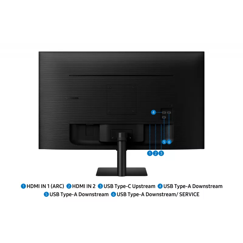 Samsung M7 M70F arvutimonitor 81,3 cm (32 tolli) 3840 x 2160 pikslit 4K Ultra HD LED Must