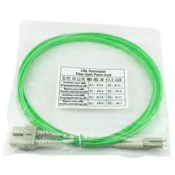 Fiiberoptiline kaabel BlueOptics SFP3132GU3MK LC SC OM5 3 m Mint