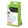 Techly IPW-PD140W-WH mobiilseadme laadija akupank, nutitelefon, tahvelarvuti, universaalne valge kiirlaadimine vahelduvvool siseruumides