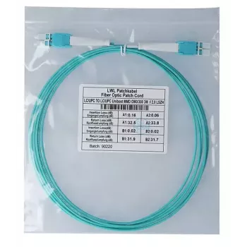 BlueOptics InfiniBand/kiudoptiline kaabel 3 m LC LC/APC Aqua