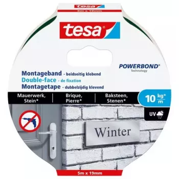 Kinnituslint Tesa 77749-00000 5 m Must 19 mm