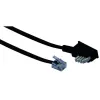 RJ-11 kaabel Schwaiger 10m TAE-N must