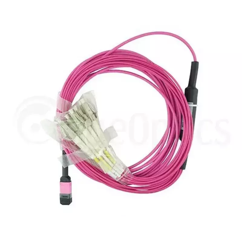 BlueOptics CBL-MPO12-4LC-OM4-10M InfiniBand kiudoptiline kaabel 10m MPO/UPC 4x LC Duplex/UPC
