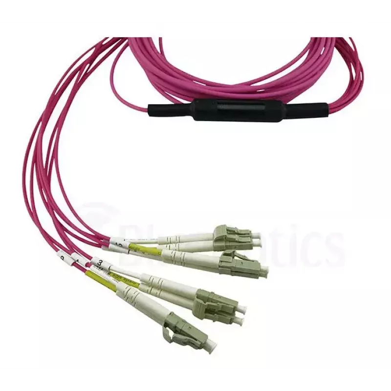 BlueOptics CBL-MPO12-4LC-OM4-10M InfiniBand kiudoptiline kaabel 10m MPO/UPC 4x LC Duplex/UPC