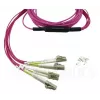 BlueOptics CBL-MPO12-4LC-OM4-10M InfiniBand kiudoptiline kaabel 10m MPO/UPC 4x LC Duplex/UPC