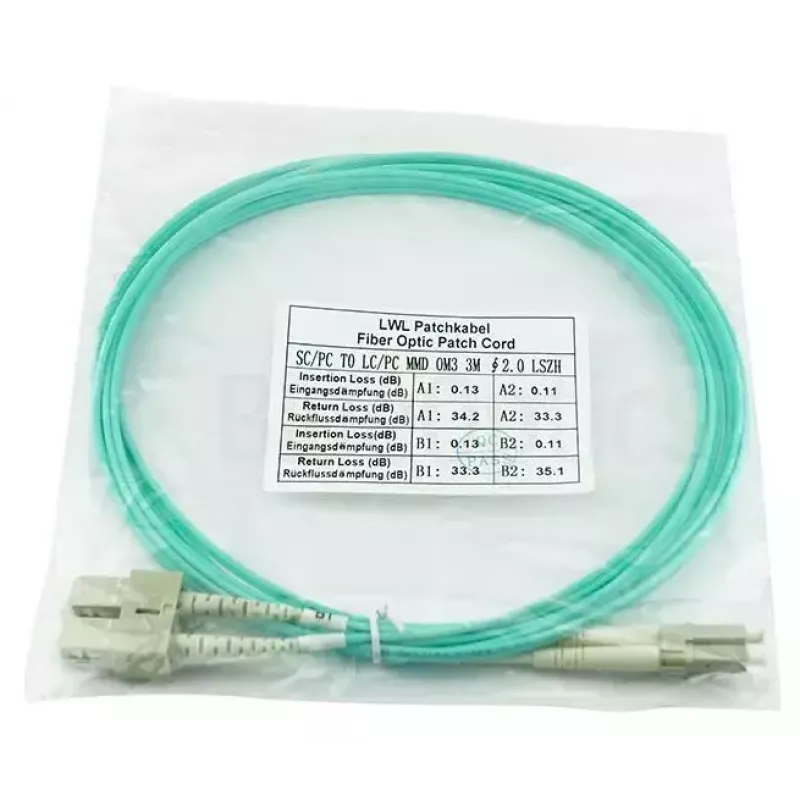 InfiniBand/kiudoptiline kaabel BlueOptics 055702T512000002M-BO 2 m 2x LC 2x SC LC/APC