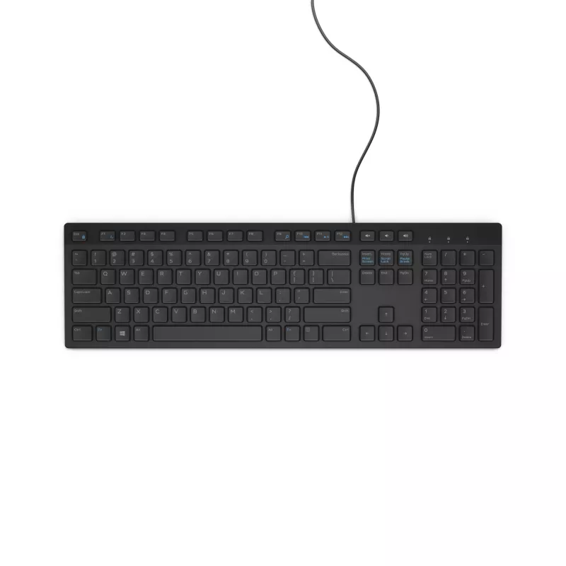 DELL KB216 klaviatuur universaalne USB AZERTY prantsuse must