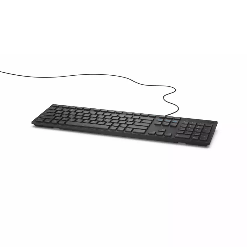 DELL KB216 klaviatuur universaalne USB AZERTY prantsuse must