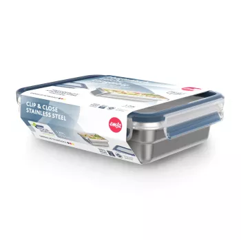 Karp EMSA CLIP & CLOSE N11505 roostevaba teras ristkülikukujuline 170x230x60mm