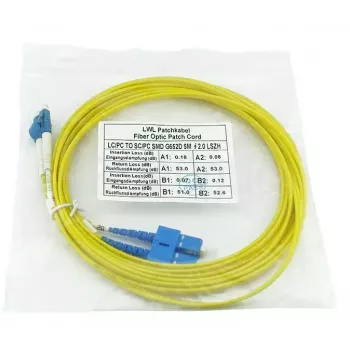 BlueOptics CAB-SMF-LC-SC-1 InfiniBand fiiberoptiline kaabel 1 m LC/UPC SC/UPC