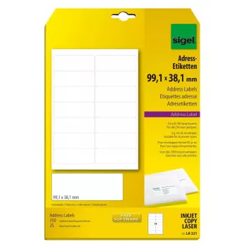 Mittekleepuv silt Sigel LA321