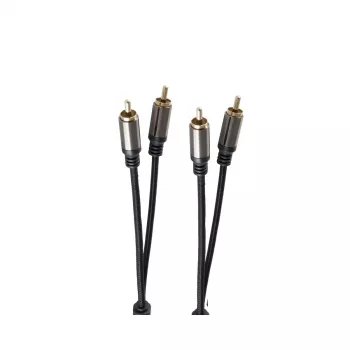 Audio kaabel ShiverPeaks BS20-41155 1.5m 2xRCA Must