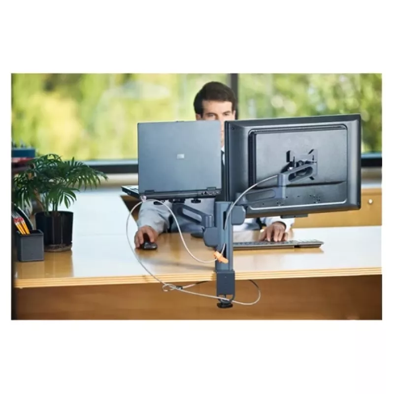 DELL MicroSaver Twin kaablilukk hõbedane