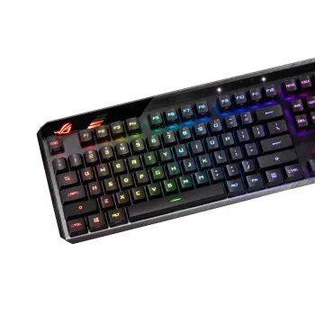 Klaviatuurikork ASUS ROG RX PBT Keycap Set Must 250g