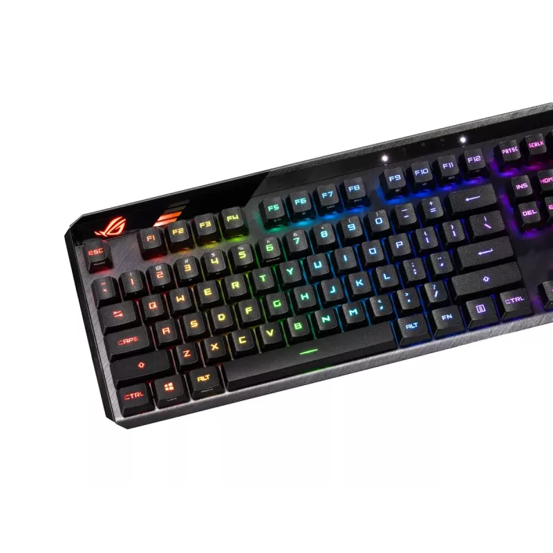 Klaviatuurikork ASUS ROG RX PBT Keycap Set Must 250g