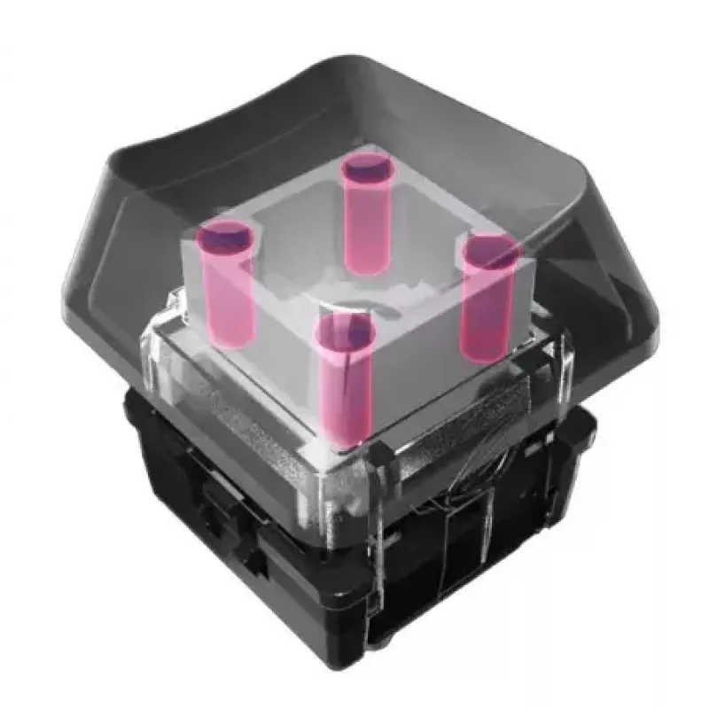 Klaviatuurikork ASUS ROG RX PBT Keycap Set Must 250g