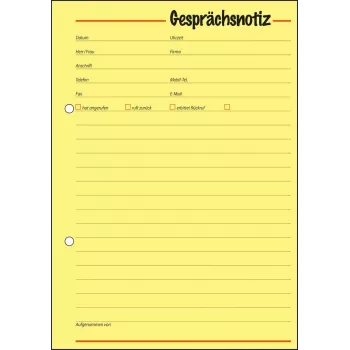 Business form Sigel GE513 A5 roheline 50 sheets
