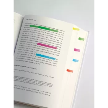 Järjehoidja Sigel HN617 painduv sinine roheline oranž roosa kollane 400 tk