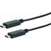 USB-kaabel Schwaiger LK 101 C USB 3.2 Gen 2 1 m Must