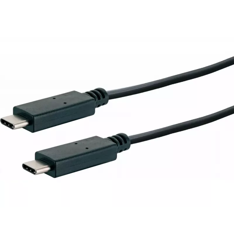 USB-kaabel Schwaiger LK 101 C USB 3.2 Gen 2 1 m Must