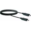 USB-kaabel Schwaiger LK 101 C USB 3.2 Gen 2 1 m Must