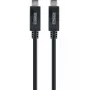 USB-kaabel Schwaiger LK 101 C USB 3.2 Gen 2 1 m Must
