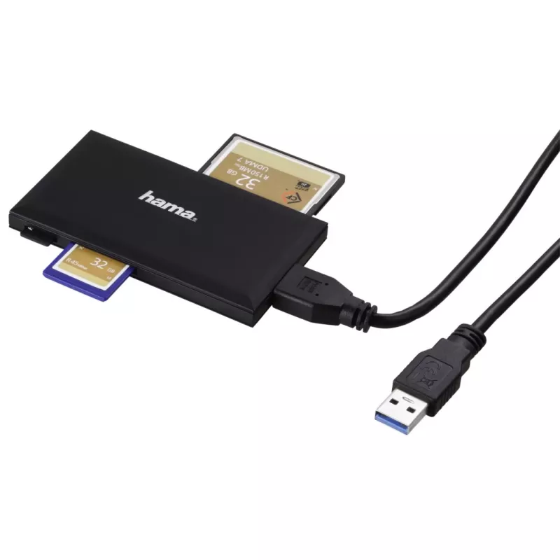 Hama 00181018 kaardilugeja USB 3.2 Gen 1 (3.1 Gen 1) Type-A Must