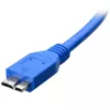 Techly USB 3.0 Superspeed kaabel A / Micro B 3m Sinine ICOC MUSB3-A-030