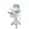 Multimeediakäru Ergotron StyleView Alumiinium Hall Valge