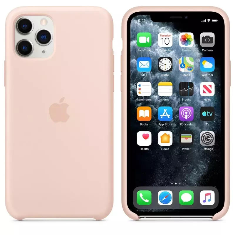 Cover Apple iPhone 11 Pro silikoonümbris Pink Sand