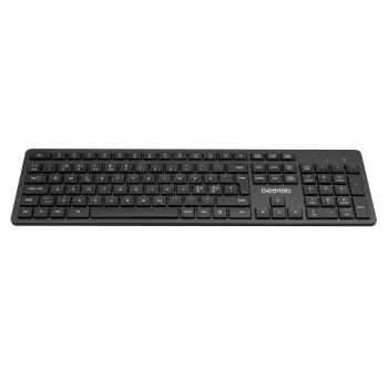 eSTUFF GLB212102 klaviatuur kontorisse USB QWERTY põhjamaade must