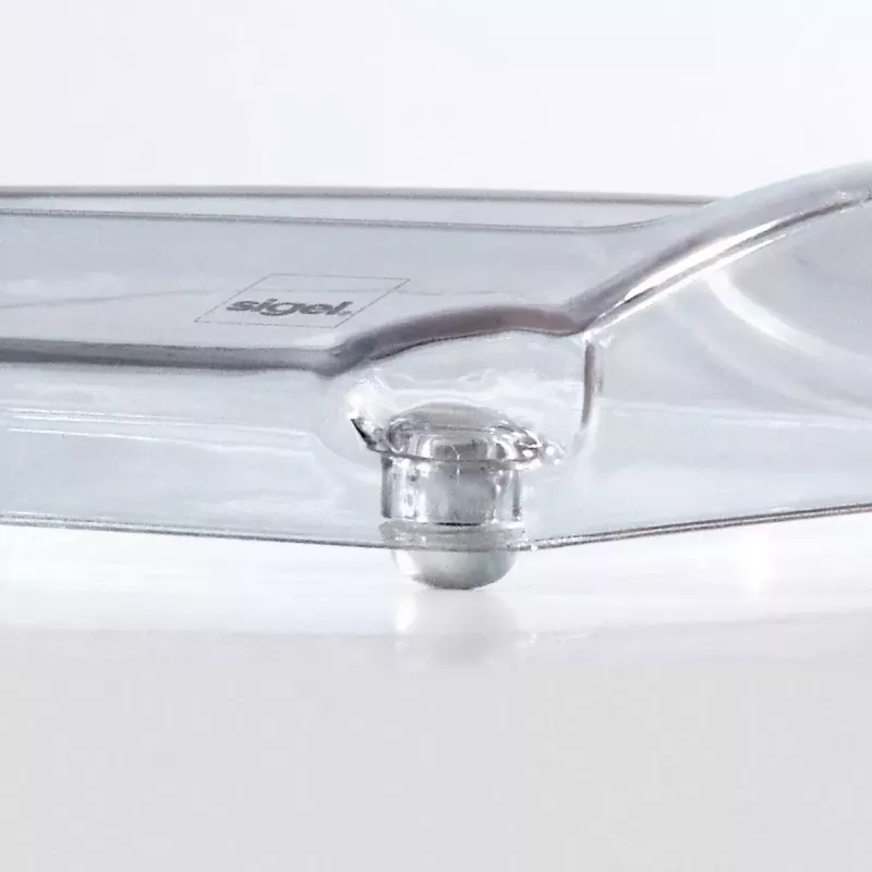 Kassasahtel Sigel ZB141 Plastik Läbipaistev