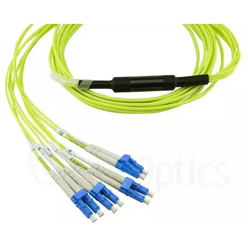 BlueOptics CBL-MPO12-4LC-SMF-3M-BO InfiniBand fiiberoptiline kaabel 3m MPO 4x LC