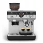 Espressomasin KRUPS XP801T poolautomaatne sisseehitatud veskiga, 3 l veepaak, 2 tassi väljastus, must/roostevaba teras