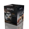 Espressomasin KRUPS XP801T poolautomaatne sisseehitatud veskiga, 3 l veepaak, 2 tassi väljastus, must/roostevaba teras