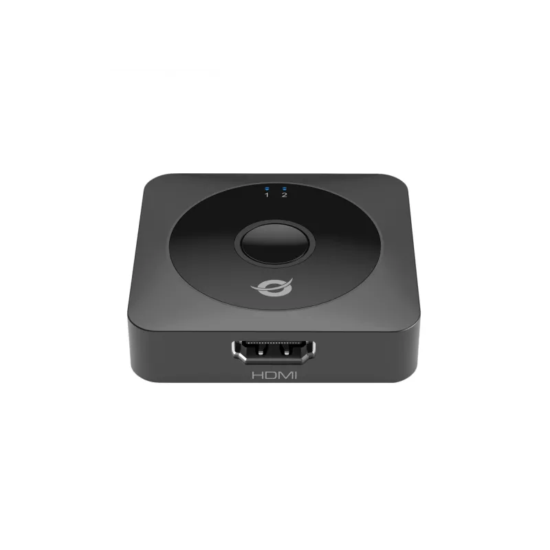 Conceptronic SELENE01B 2-pordiline kahesuunaline HDMI 2.0 lüliti, 4K60Hz