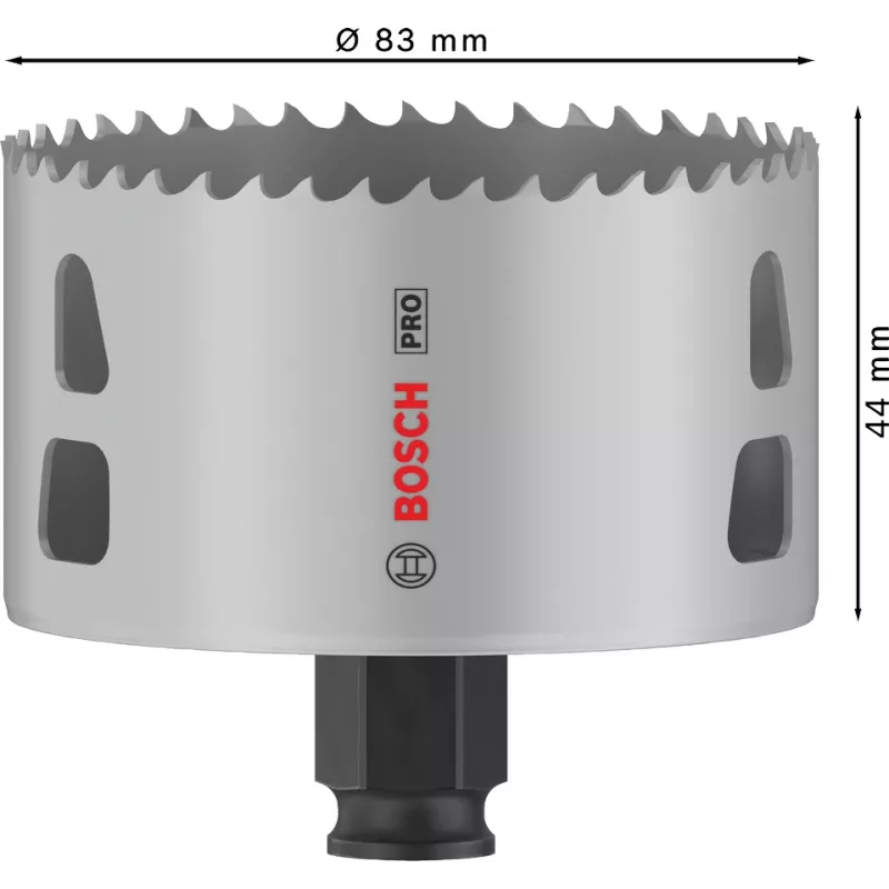 Auku saag Bosch PRO Multi Material PC Plus 44/83 mm puurile