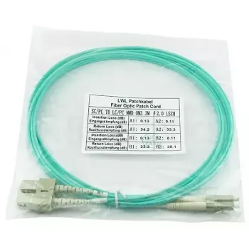 InfiniBand/kiudoptiline kaabel BlueOptics 055702T512000001M-BO 1 m 2x LC 2x SC LC/APC