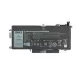 Origin Storage Dell aku 7280 4-elemendiline 60WHR, 7500 mAh, 60 Wh, liitiumioon (Li-Ion), 7,4 V, must, 1 tk