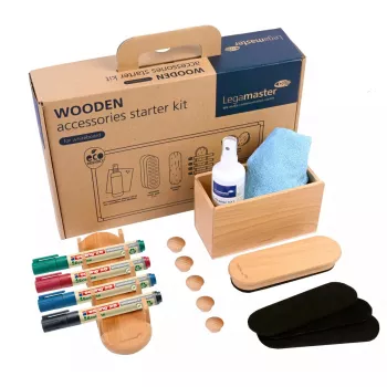Tarvikukomplekt Legamaster WOODEN 17-osaline FSC-sertifitseeritud