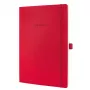 Writing Notebook Sigel Conceptum A4 194 Sheets Red