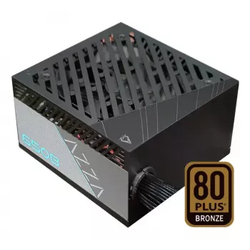Toiteplokk AZZA PSAZ-650B (ATX3.1) 650 W, 20+4 pin ATX, mittemodulaarne, 80 PLUS Bronze, must