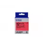 Epson Label Cartridge Pastel LK-4RBP Must/Punane 12mm (9m)