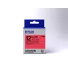 Epson Label Cartridge Pastel LK-4RBP Must/Punane 12mm (9m)